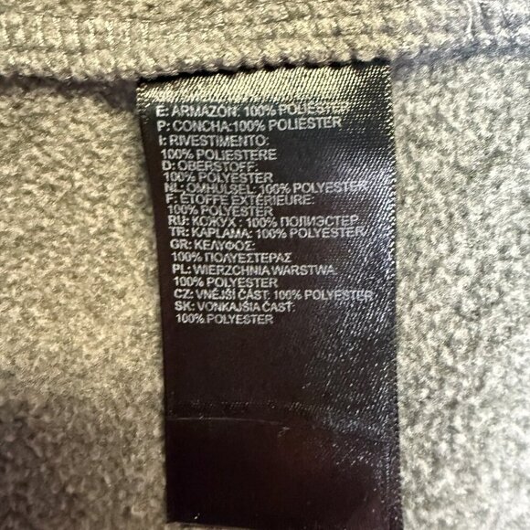 The North Face 1/4-Zip Fleece Women’s XXL Charcoal Gray EUC - Picture 5 of 9